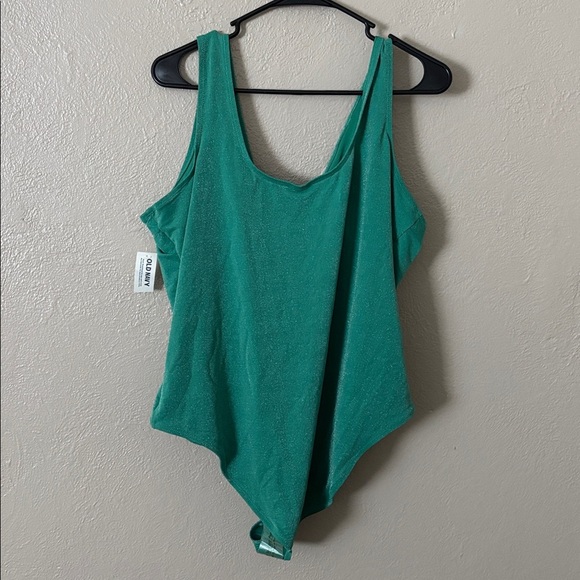 Old Navy Women’s Plus Size One Piece Swimsuit Spearmint Green 3X NWT - Picture 6 of 9